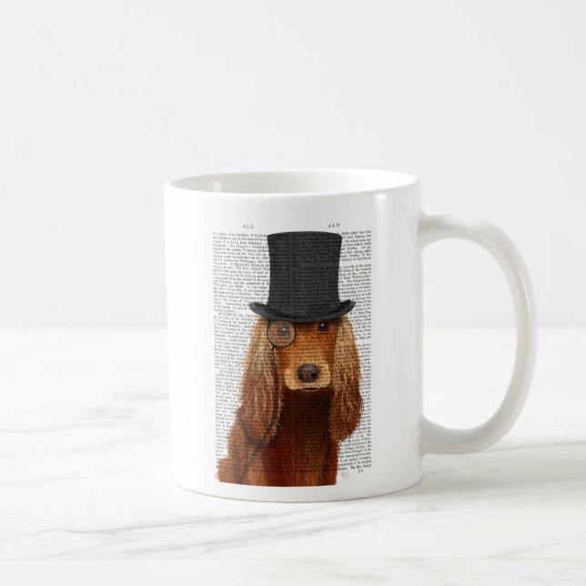 Mug Cocker Spaniel, Hound officiel et Casquette (Droite)