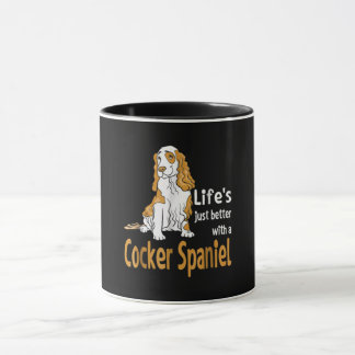 Mug Cocker Spaniel | La vie est juste mieux avec un co