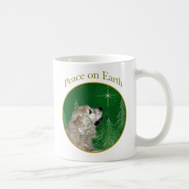 Mug Cocker Spaniel Peace (Droite)