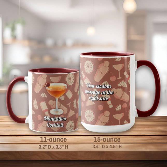 Mug Cocktail Manhattan (Créateur téléchargé)