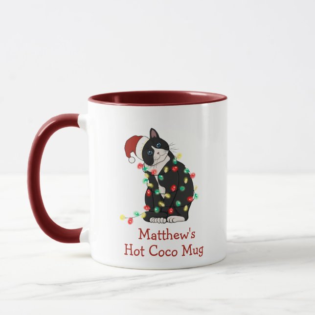 Mug Coco Hot Chat Personnalisé (Gauche)