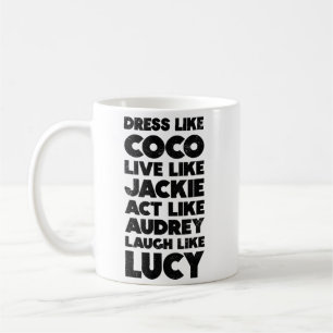 Mug Coco Jackie Audrey Lucky