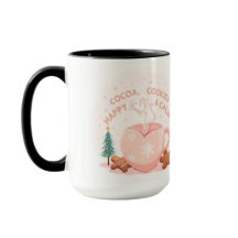 Cocoa, Cookies & Calme – T-Shirt Noël Pastel CoT