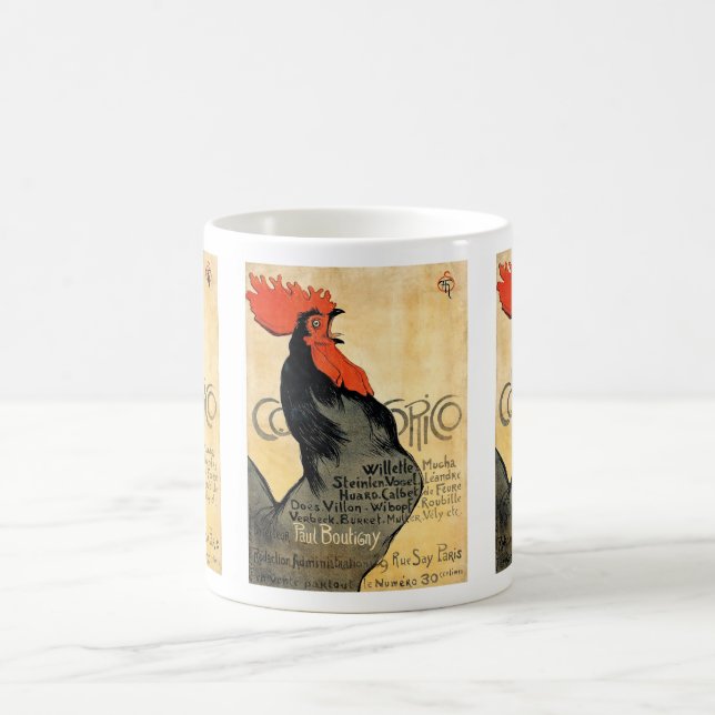 Mug “ Cocorico ” , Théophile Alexandre Steinlen (Centre)