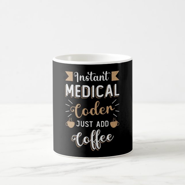 Mug Codage ICD Coder Médicale instantané (Centre)