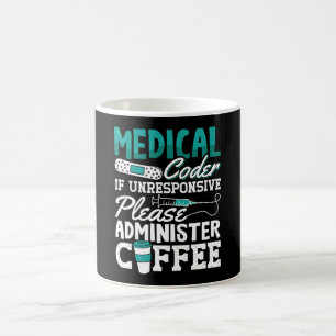 Mug Codage ICD de l'Assistant Café Codeur Médicale