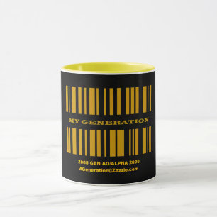 Mug CODE BARRE AO de génération