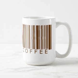 Mug Code barres de café