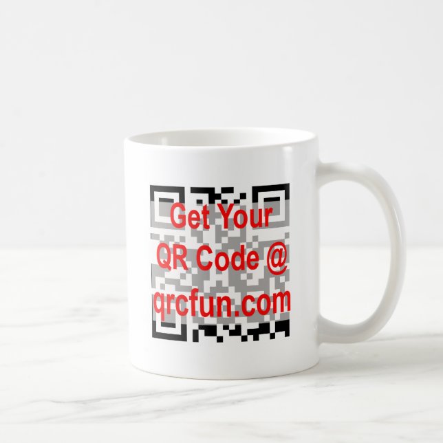 Mug Code de QR (Droite)