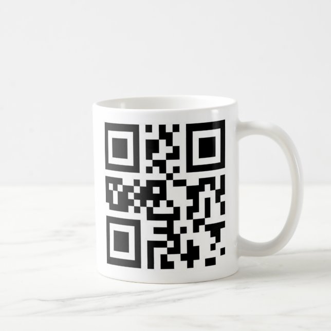 Mug Code de QR - Chanukah heureux ! (Droite)