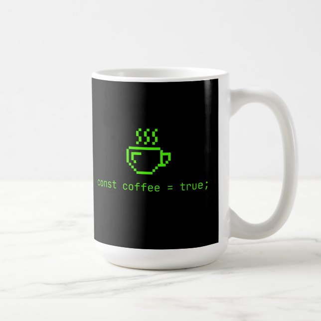 Mug Code et café La vie est bonne (Droite)