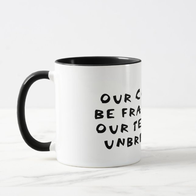 Mug code fragile test non cassable (Gauche)