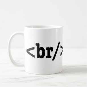 Mug code HTML de rupture