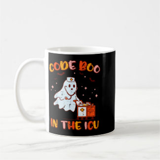 Mug Code infirmière Halloween Boo Réanimation fantôme
