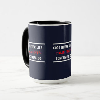 Mug code ne ment jamais commentaires parfois