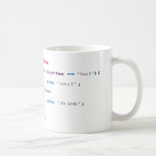 Mug Codeur de café de PHP