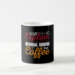 Mug Codeur Médicale Codage Médicale Café Codage ICD