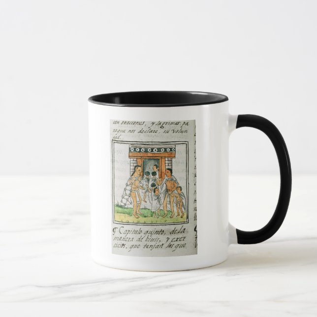 Mug Codex florentin par Bernardino de Sahagun (Droite)