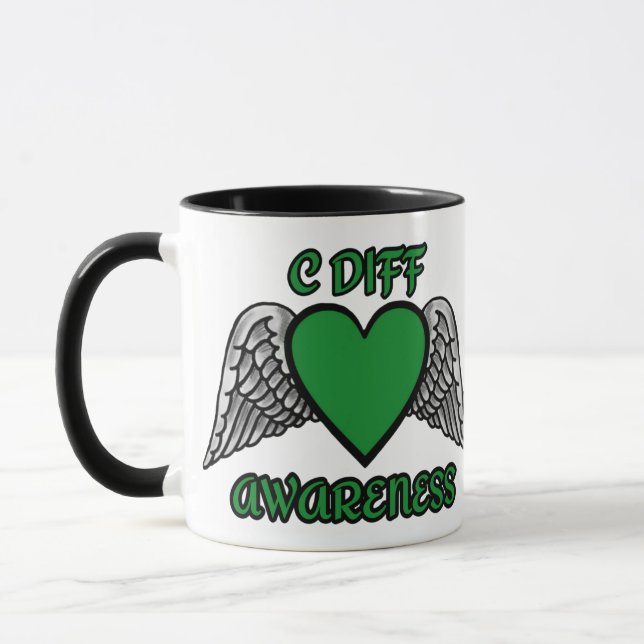 Mug Coeur/ailes...C Diff (Gauche)