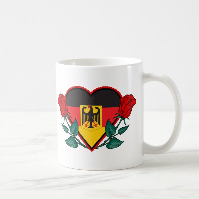Mug Coeur Allemagne (Droite)
