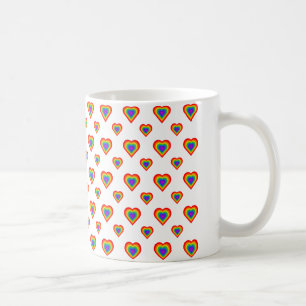 Mug Coeur arc-en-ciel