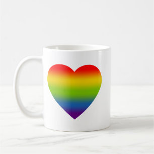 Mug Cœur Arc-en-Ciel