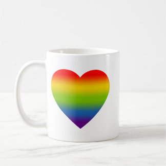 Mug Cœur Arc-en-Ciel