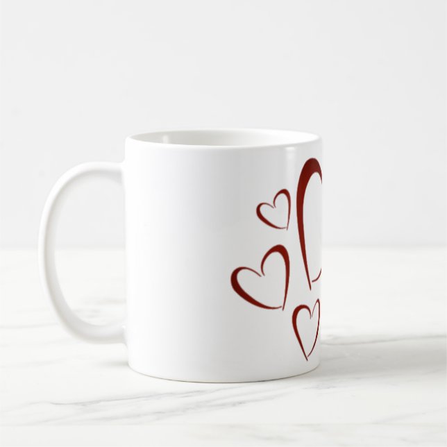 Mug Coeur au coeur      (Gauche)