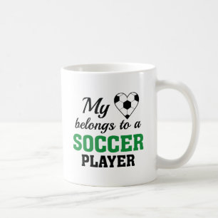 Mug Coeur Belongs Football