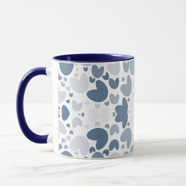 Mug Coeur bleu (Gauche)