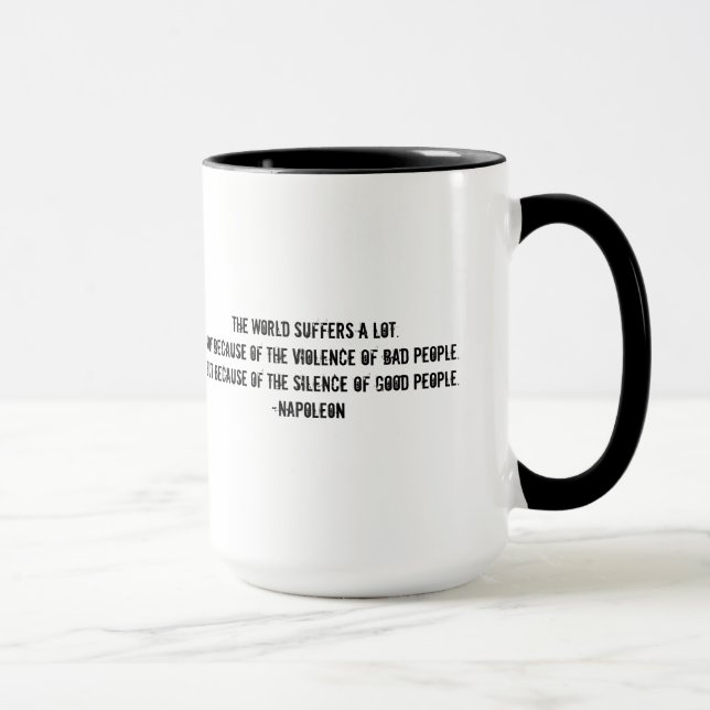 Mug Cœur brisé+Citation (Droite)
