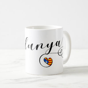 Mug Coeur Catalunya Mug, Catalogne Estelada