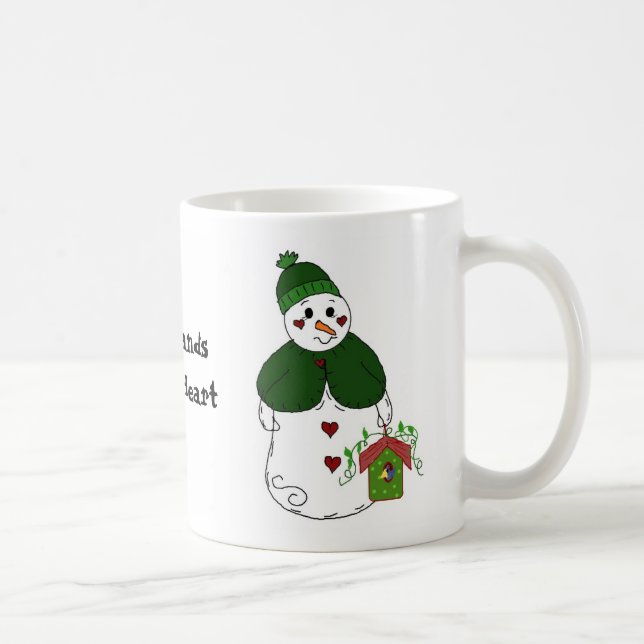 Mug Coeur chaud des mains froides (Droite)