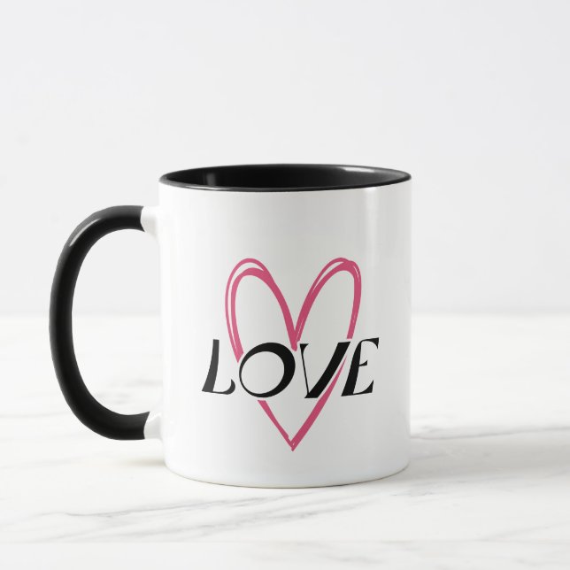 Mug Coeur d'amour (Gauche)