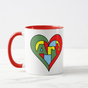 Mug Coeur d'art