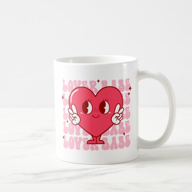 Mug Coeur de bébé mignon (Droite)