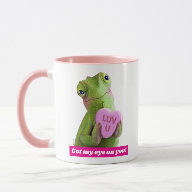 Mug Cœur de Caméléon (Amour toi) (Gauche)