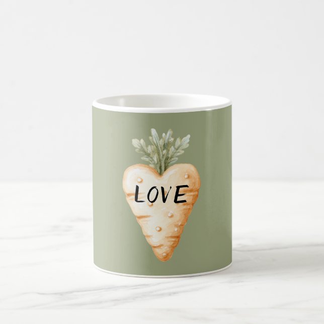 Mug Cœur de Carotte Légume (Centre)