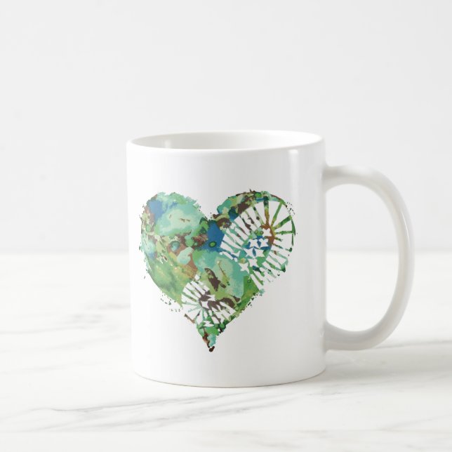 Mug coeur de démarrage (Droite)