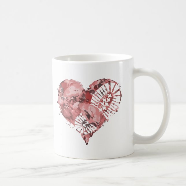 Mug coeur de démarrage (Droite)