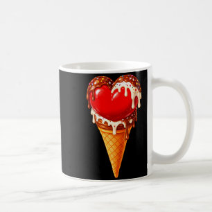 Mug Cœur de glace Funny Drip Saint-Valentin Garçons Fi