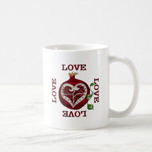 Mug Cœur de Grenade AMOUR Saint-Valentin