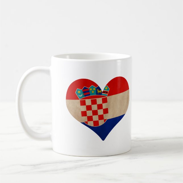 Mug Coeur de la Croatie (Gauche)