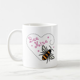 Mug Coeur de la mine d'abeilles