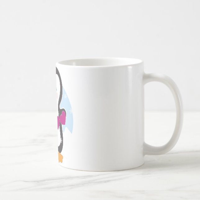 Mug Coeur de pingouin (Droite)