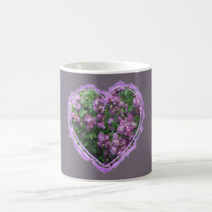 Mug Coeur de rose de pourpre