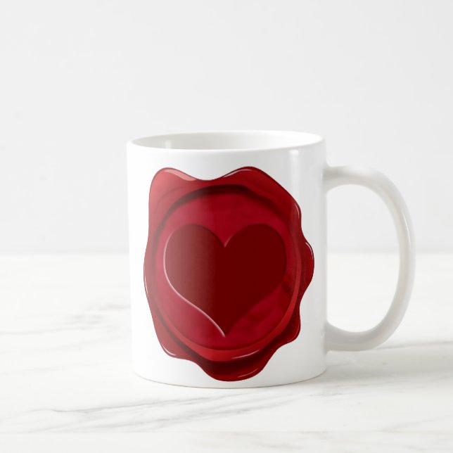 Mug COEUR DE SCEAU CIRE | 2x (Droite)