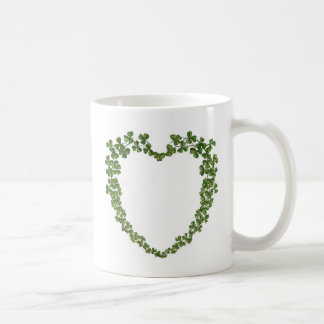 Mug Coeur de shamrocks