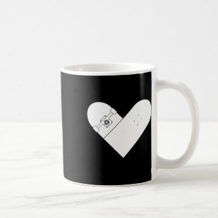 Mug Cœur de skateboard - Week-end de skateboard joyeus