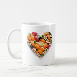 Mug Coeur de sushi